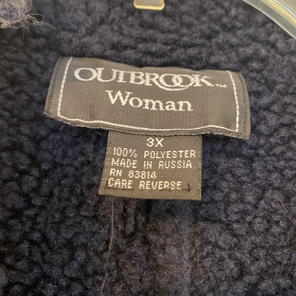 Fleece womens coat - Picture 6 of 6